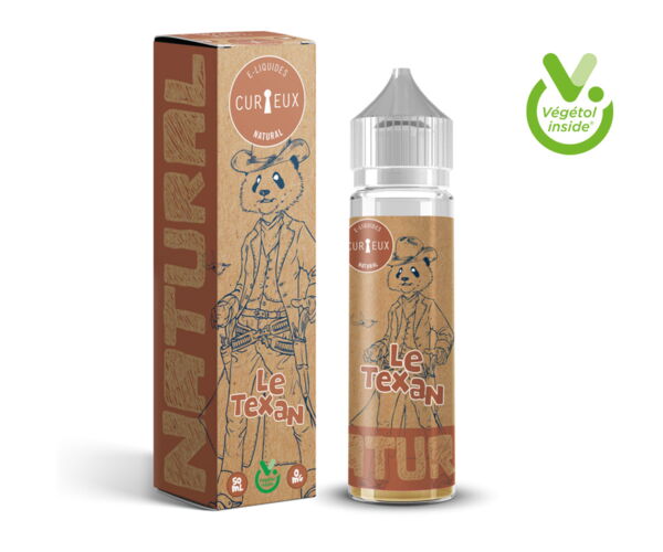 E-Liquid - Le Texan - Natural von Curieux