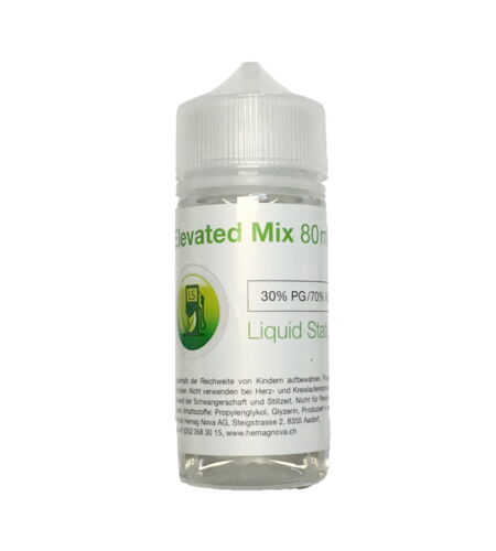 Base Elevated Mix 30PG/70VG - Liquid Station