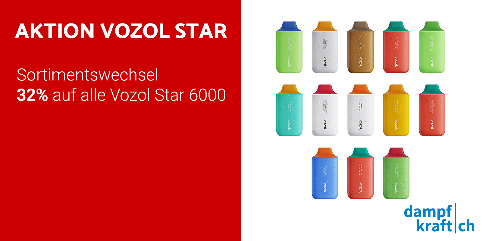 Aktion Vozol - 32% auf Vozol Star 6000